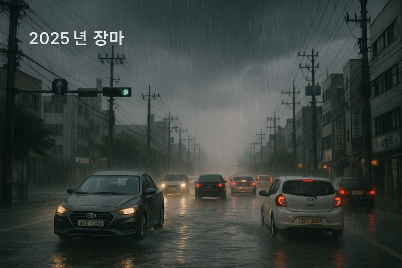 2025년 장마 시작 시기와 대비하는 실속 있는 생활정보